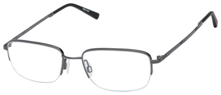 Prescription-glasses-model-Flexon _Melville 600_Black Chrome -45