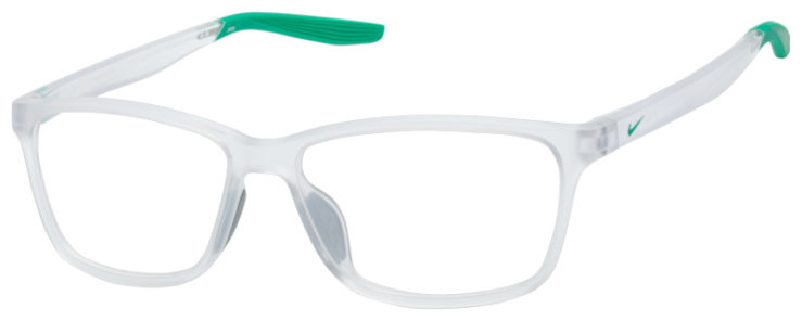 Prescription-glasses-model-Nike_7118_Matte Crystal -45 Prescription-glasses-model-Nike_7118_Matte Crystal -45