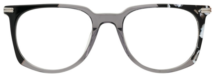 Prescription-glasses-model-Nike_7310_Grey Black -FRONT