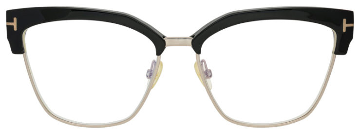 Prescription-glasses-model-Tom Ford _TF5547B_Black -FRONT