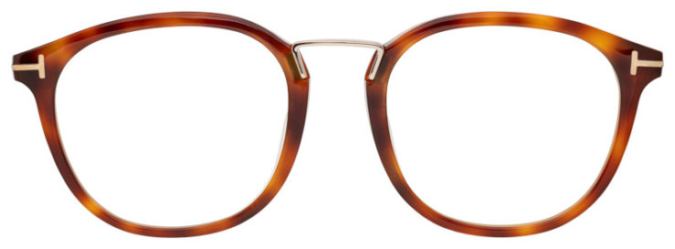 Prescription-glasses-model-Tom Ford _TF5555F_Havana-FRONT