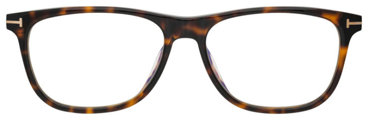 Prescription-glasses-model-Tom Ford _TF5589B_Tortoise -FRONT