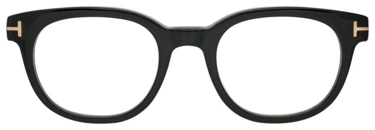 Prescription-glasses-model-Tom Ford _TF5807B_Black -FRONT