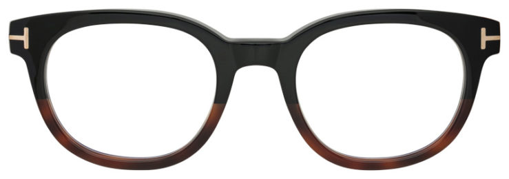 Prescription-glasses-model-Tom Ford _TF5807B_Black Tortoise -FRONT