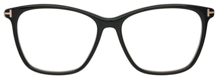 Prescription-glasses-model-Tom Ford _TF5989B_Black Pink Havana-FRONT