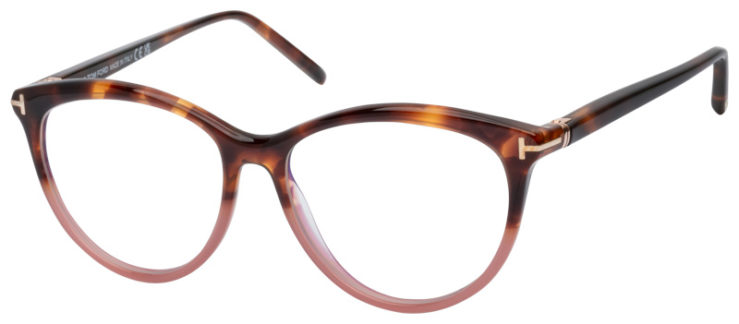Prescription-glasses-model-Tom Ford _TF5990B_Havana Pink -45