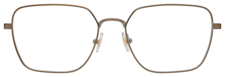 Prescription-glasses-model-Brooks Brothers _BB1076_Matte Gold -FRONT