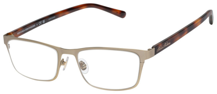 Prescription-glasses-model-Brooks Brothers _BB1112T_Matte Gold -45