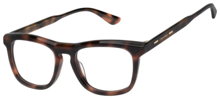 Calvin Klein Havana Tortoise Shell style glasses NiB Calvin Klein Glasses | Overnight Glasses main image 3