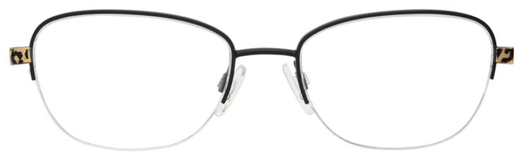 Prescription-glasses-model-Michael Kors_MK3007_Matte Black -FRONT