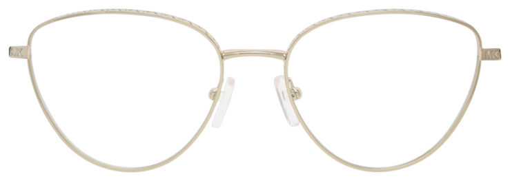 Prescription-glasses-model-Michael Kors_MK3070_Light Gold -FRONT