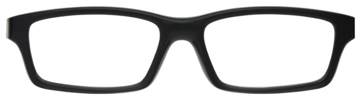 Prescription-glasses-model-Oakley_Crosslink Youth A_Satin Black -FRONT