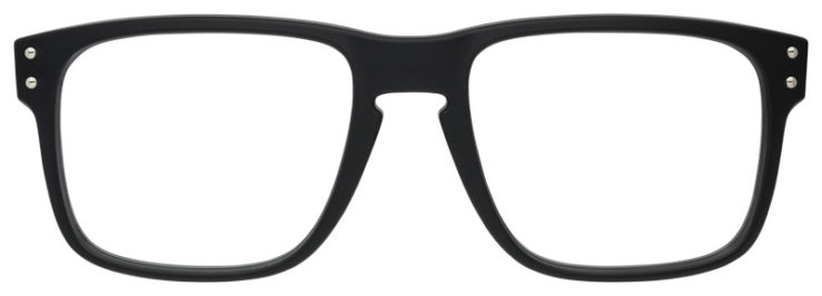 Prescription-glasses-model-Oakley_Holbrook RX_Satin Black -FRONT