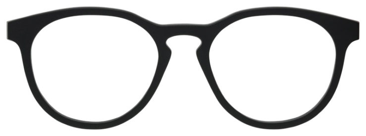 Prescription-glasses-model-Oakley_Round Out _Satin Black -FRONT