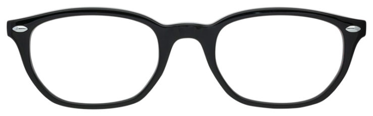 Prescription-glasses-model-Ray Ban_RB1599_Black-FRONT Prescription-glasses-model-Ray Ban_RB1599_Black-FRONT