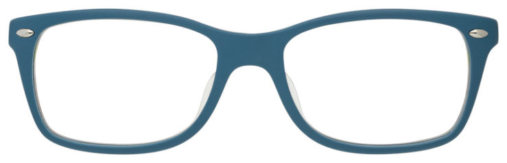 Prescription-glasses-model-Ray Ban_RB5228F_Matte Blue-FRONT