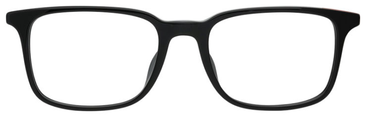 Prescription-glasses-model-Ray Ban_RB5421F_Black-FRONT