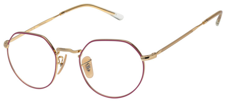 Prescription-glasses-model-Ray Ban_RB6465_Purple Gold -45