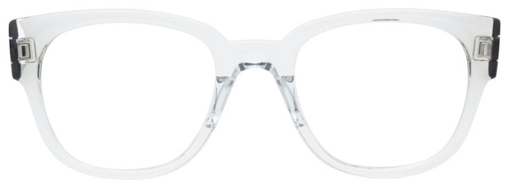 Prescription-glasses-model-Ray Ban_RB7210_Clear Black -FRONT