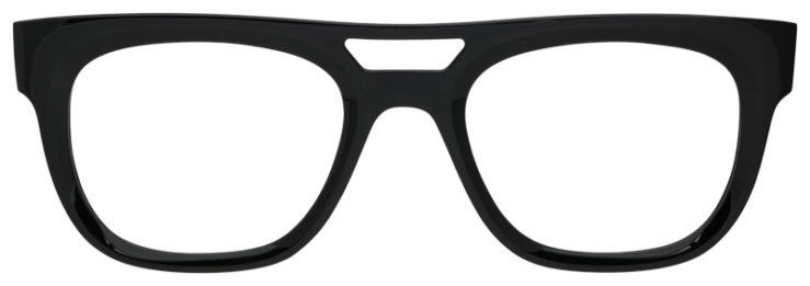 Prescription-glasses-model-Ray Ban_RB7226_Black-FRONT