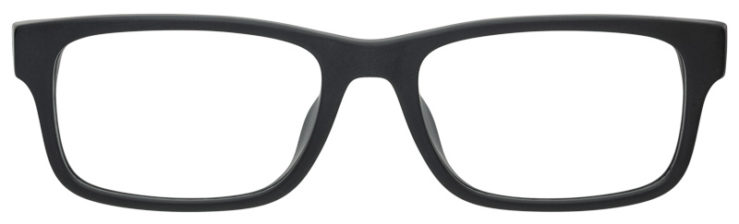Prescription-glasses-model-Armani Exchange_AX3106F_Matte Black -FRONT