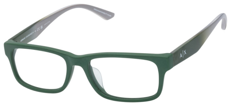 Prescription-glasses-model-Armani Exchange_AX3106F_Matte Green -45