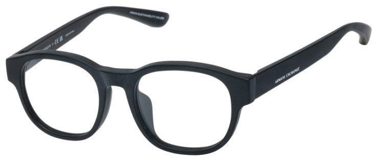 Prescription-glasses-model-Armani Exchange_AX3110F_Matte Black -45