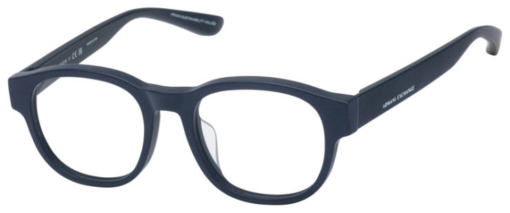 Prescription-glasses-model-Armani Exchange_AX3110F_Matte Blue -45