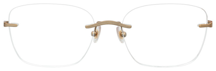 Prescription-glasses-model-Brooks Brothers_BB1107T_Satin Gold -FRONT
