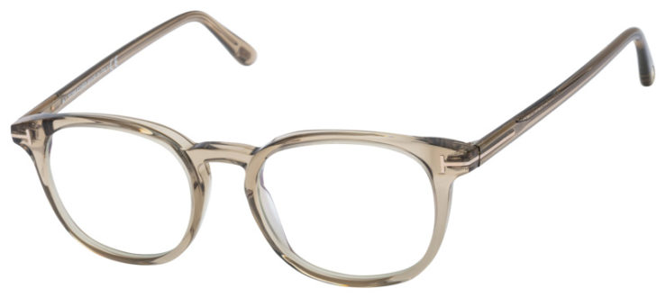 Prescription-glasses-model-Tom Ford_TF5819B_Light Brown -45