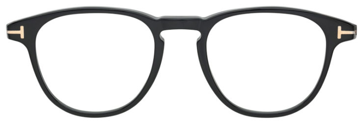 Prescription-glasses-model-Tom Ford_TF5899B_Black -FRONT Prescription-glasses-model-Tom Ford_TF5899B_Black -FRONT