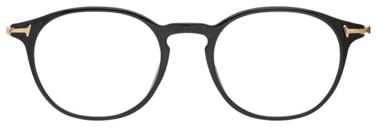 Prescription-glasses-model-Veloce_VE020_Black -FRONT