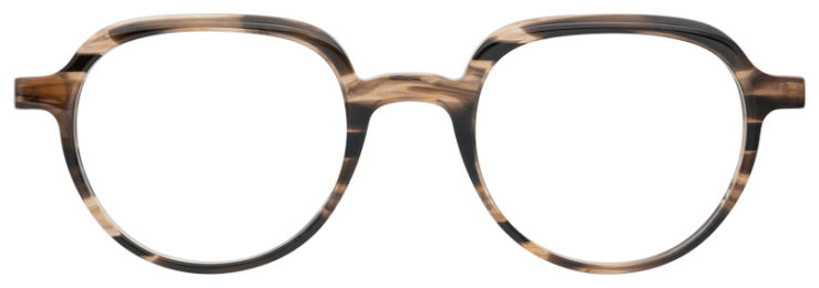 Prescription-glasses-model-Veloce_VE022_Striped Brown -FRONT