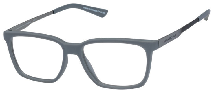 Prescription-glasses-model-Armani Exchange _AX3103_Matte Grey-45 Prescription-glasses-model-Armani Exchange _AX3103_Matte Grey-45
