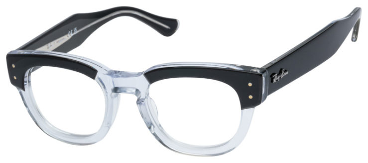 Prescription-glasses-model-Ray Ban_RB0298V_Black Clear -45