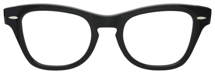 Prescription-glasses-model-Ray Ban_RB0707V_Black -FRONT