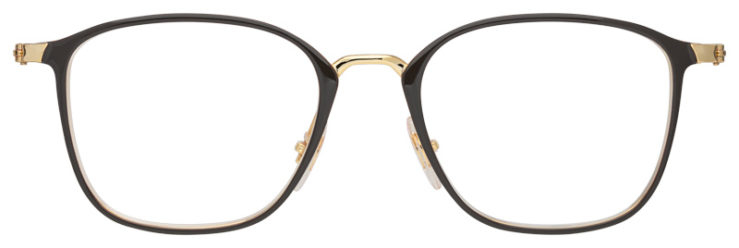 Prescription-glasses-model-Ray Ban_RB1056_Brown -FRONT