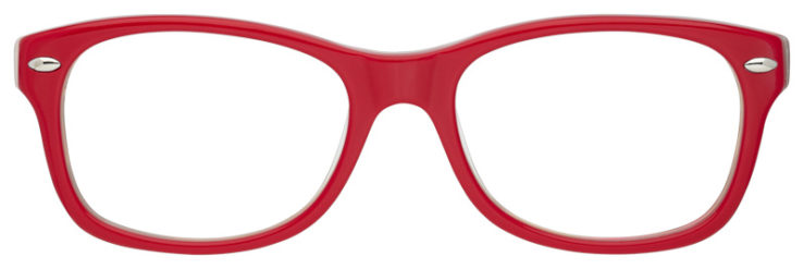 Prescription-glasses-model-Ray Ban_RB1528_Red -FRONT