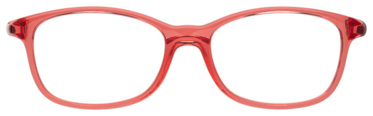 Prescription-glasses-model-Ray Ban_RB1902_Clear Red -FRONT