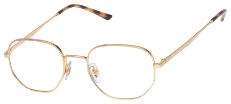 Prescription-glasses-model-Ray Ban_RB3682V_Gold -45