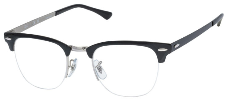 Prescription-glasses-model-Ray Ban_RB3716VM_Black Silver -45