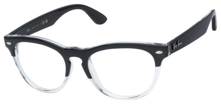 Prescription-glasses-model-Ray Ban_RB4471V_Black Clear -45