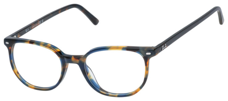 Prescription-glasses-model-Ray Ban_RB5397_Blue Tortoise -45