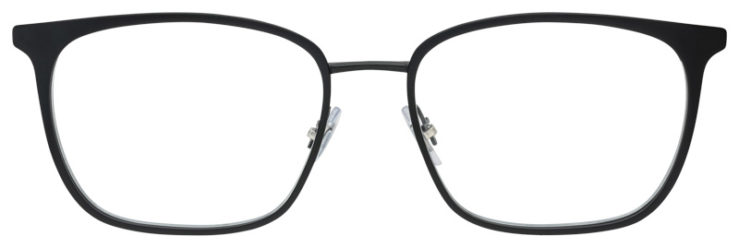 Prescription-glasses-model-Ray Ban_RB6486_Matte Black Grey-FRONT
