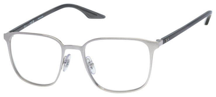 Prescription-glasses-model-Ray Ban_RB6512_Brushed Silver -45