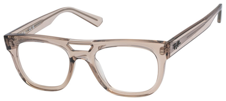 Prescription-glasses-model-Ray Ban_RB7226_Light Brown -45