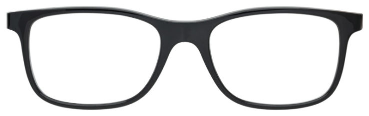Prescription-glasses-model-Ray Ban_RB8903_Black -FRONT