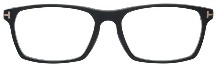 Prescription-glasses-model-Tom Ford_TF4295_Matte Black -FRONT