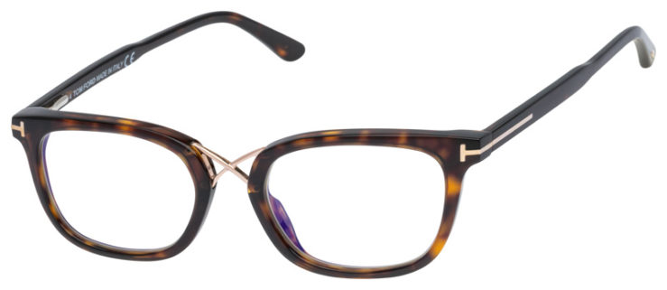 Prescription-glasses-model-Tom Ford_TF5637B_Tortoise -45