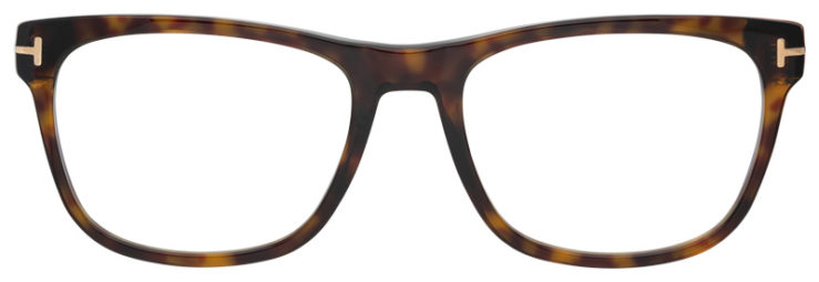 Prescription-glasses-model-Tom Ford_TF5662B_Tortoise -FRONT
